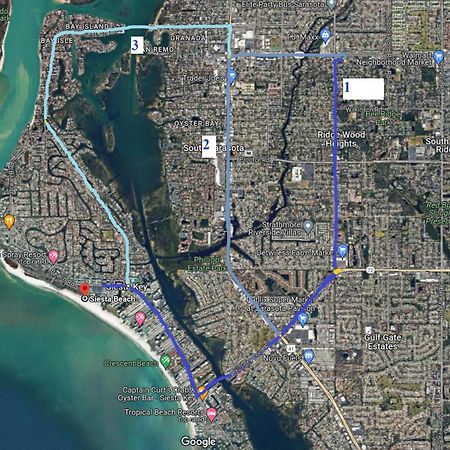 3Bed & 2Bath Property Couple Minutes From Siesta Key Beach & Downtown Сарасота Екстериор снимка